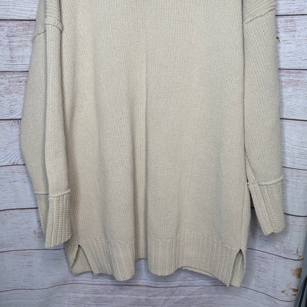 Abercrombie & Fitch Oatmeal Chunky Grandpa Cozy Button Cardigan Sweater New XL - Picture 7 of 9